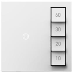 adorne&#174; White Manual-On Timed-Off Sensa Switch