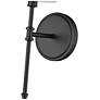 3_Adorra 15" High Matte Black Wall Sconce more views