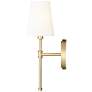 2_Adorra 15" High Vintage Brass Wall Sconce more views