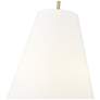 5_Adorra 16" Wide Vintage Brass Pendant Light more views