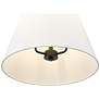 3_Adorra 16" Wide 3-Light Pendant in Matte Black more views