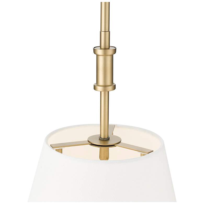 Image 4 Adorra 16" Wide 3-Light Pendant in Vintage Brass more views