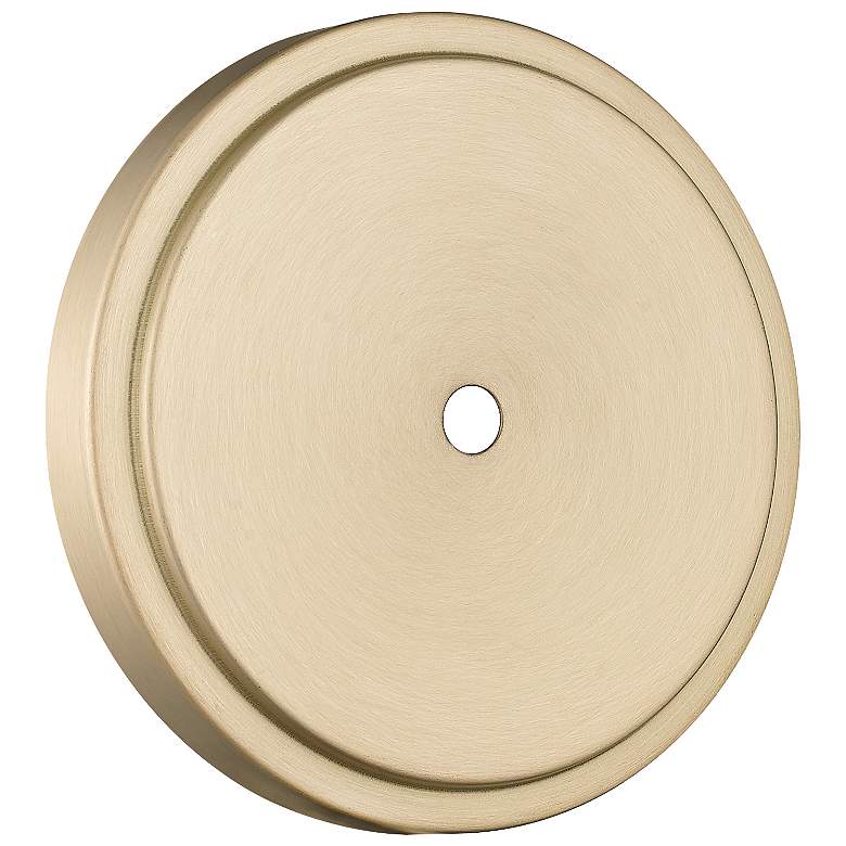 Image 5 Adorra 16" Wide 3-Light Semi Flush in Vintage Brass more views