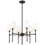 1_Adorra 25.75" Wide 6-Light Chandelier in Matte Black