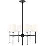 2_Adorra 25.75" Wide 6-Light Chandelier in Matte Black more views