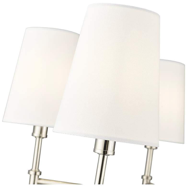 Image 4 Adorra 25.75" Wide 6-Light Chandelier in Polished Nickel more views