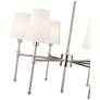 5_Adorra 25.75" Wide 6-Light Chandelier in Polished Nickel more views