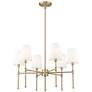 1_Adorra 25.75" Wide 6-Light Chandelier in Vintage Brass