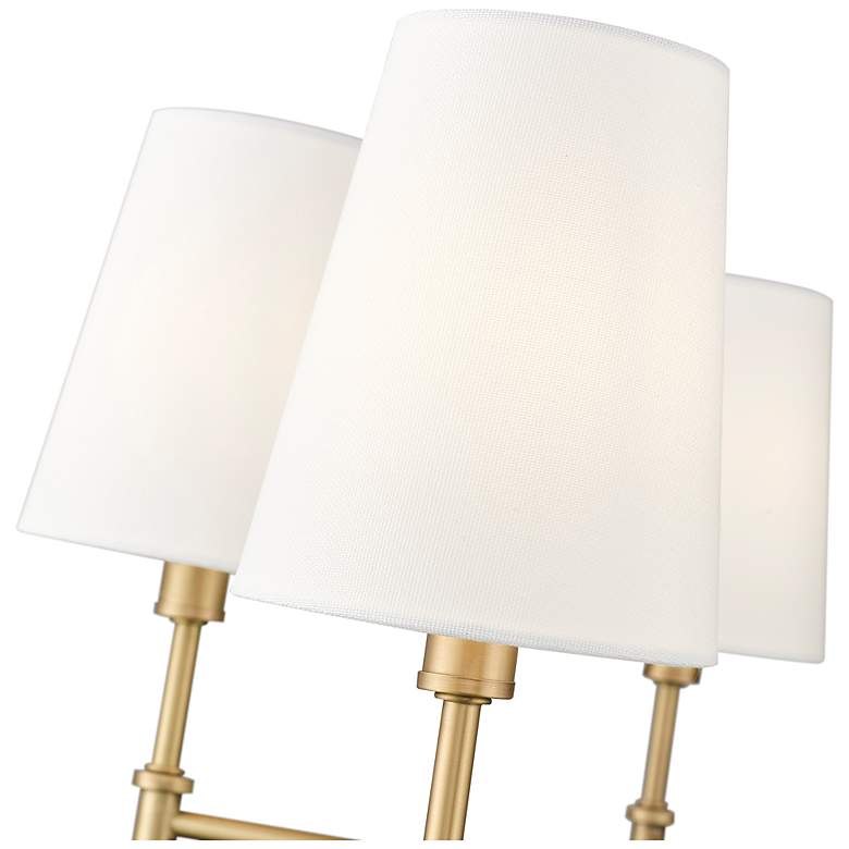 Image 4 Adorra 25.75" Wide 6-Light Chandelier in Vintage Brass more views