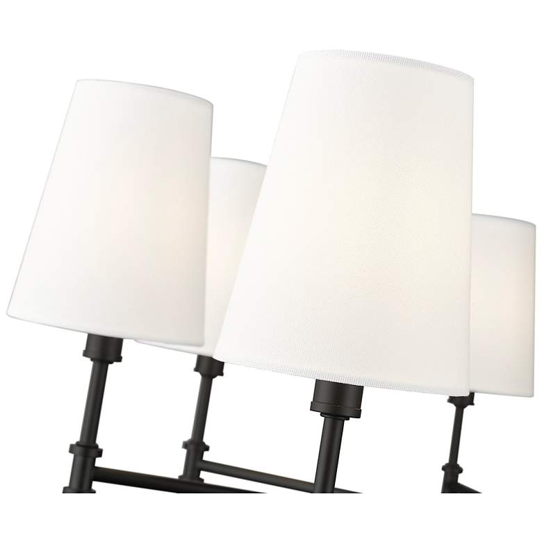 Image 4 Adorra 30" Wide 8-Light Chandelier in Matte Black more views