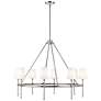 2_Adorra 40" Wide 8-Light Chandelier in Polished Nickel more views