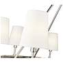 4_Adorra 40" Wide 8-Light Chandelier in Polished Nickel more views