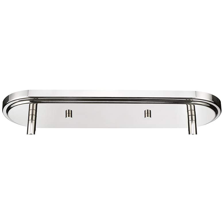 Image 6 Adorra 48" Wide 6-Light Chandelier in Polished Nickel more views