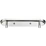 6_Adorra 48" Wide 6-Light Chandelier in Polished Nickel more views