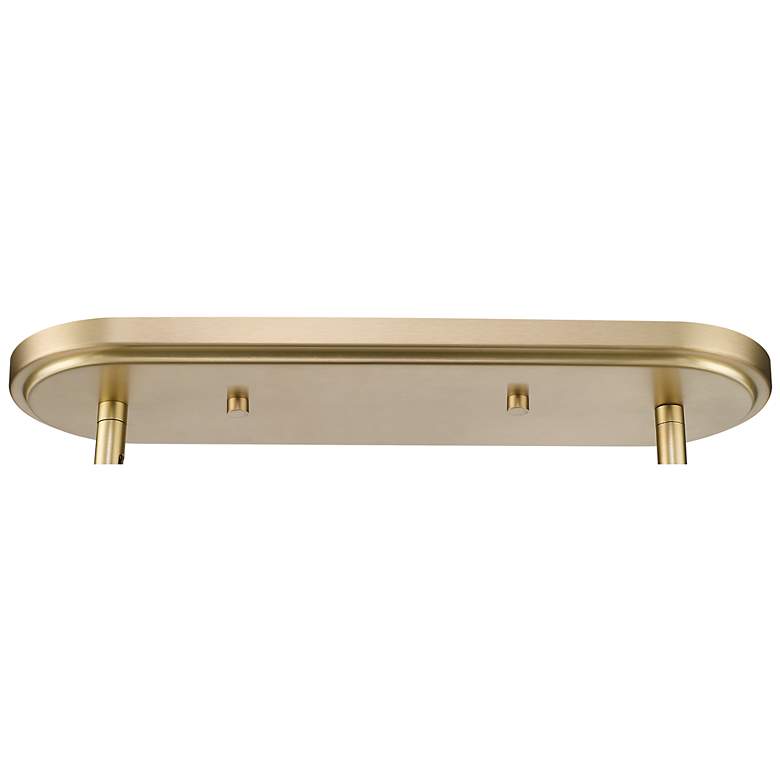 Image 6 Adorra 48" Wide 6-Light Chandelier in Vintage Brass more views