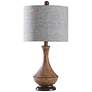 Adrian Table Lamp - Painted Light Brown - Heathered Chocolate