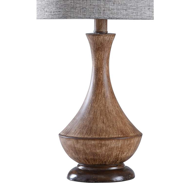 Image 5 Adrian Table Lamp - Painted Light Brown - Heathered Chocolate more views