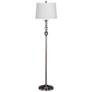 1_Adriana Brushed Steel Metal Floor Lamp