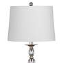 3_Adriana Brushed Steel Metal Floor Lamp more views