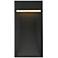 Adriel 15" High Black LED Outdoor Wall Light
