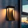 1_Adriel 15" High Black LED Outdoor Wall Light