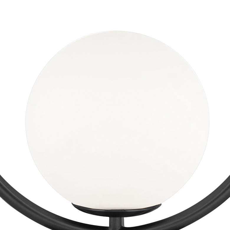 Image 3 Adrienna 11" High Matte Black Accent Table Lamp more views