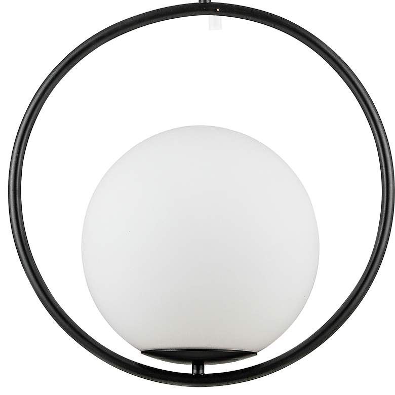 Image 2 Adrienna 15 3/4" Wide Matte Black Pendant Light more views