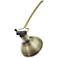 Advent Gemini 3" Wide Antique Brass Plug-In LED Picture Light