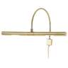 Advent Profile 16" Wide Polished Brass Plug-in Picture Light