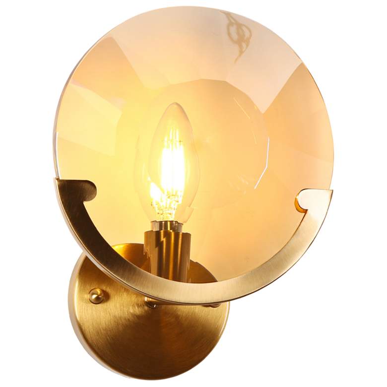 Image 1 Aedrusson 1-Light Crystal Wall Sconces