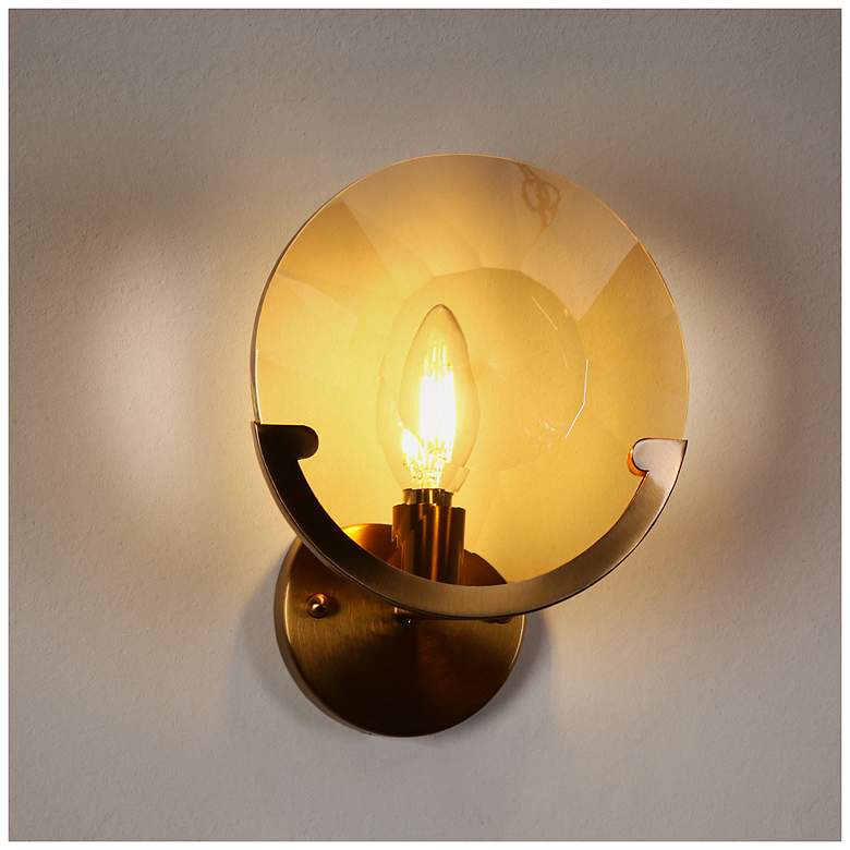 Image 3 Aedrusson 1-Light Crystal Wall Sconces more views