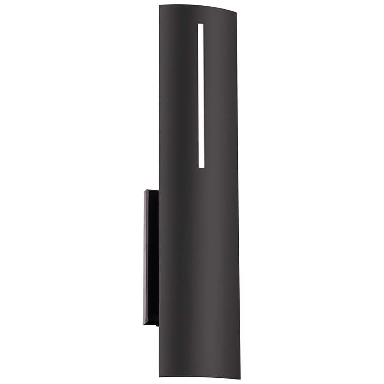 Image 1 Aegis 20" High Black ADA LED Outdoor Wall Light