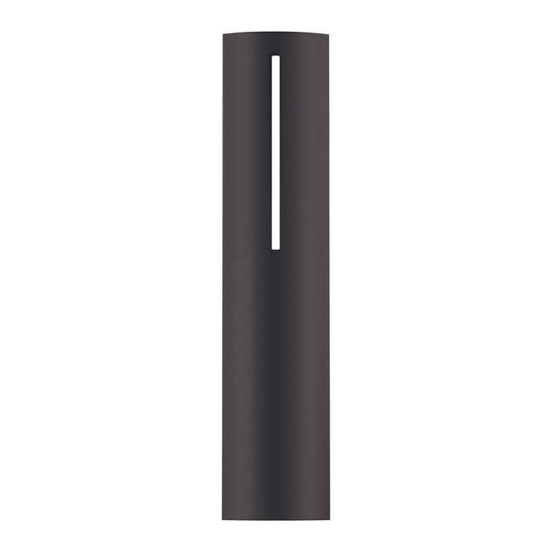 Image 3 Aegis 20"H x 4.38"W 1-Light Outdoor Wall Light in Black more views
