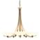 Aegis 31 1/2" Wide Modern Brass 5-Light Chandelier