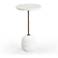 Aeirith 24" High White Accent Table