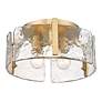5_Aenon 15" Wide Brushed Champagne Bronze Ceiling Light more views