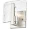 Aenon 6 3/4" High Pewter Wall Sconce