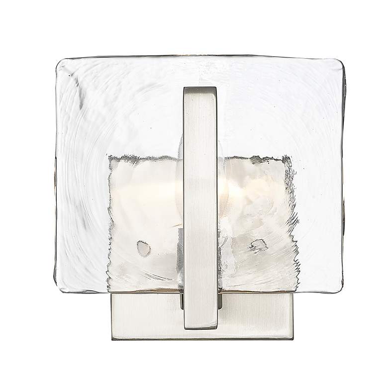 Image 3 Aenon 6 3/4" High Pewter Wall Sconce more views