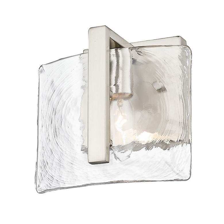 Image 5 Aenon 6 3/4" High Pewter Wall Sconce more views