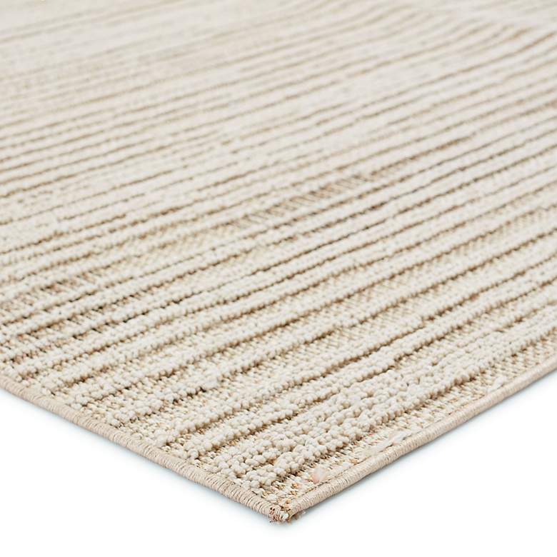 Image 3 Aeor PRA01 4&#39;x6&#39; Beige and Brown Indoor/Outdoor Area Rug more views