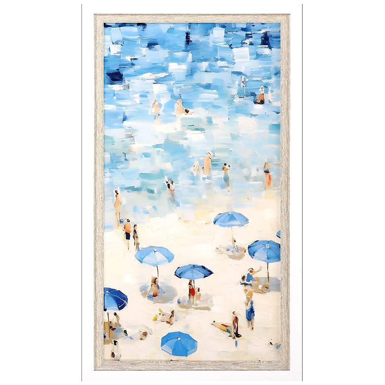 Image 1 Aerial Beach II 22"W x 40"H Framed Art