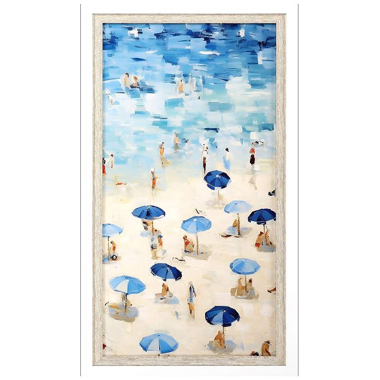 Image 1 Aerial Beach III 22"W x 40"H Framed Art