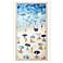 Aerial Beach III 22"W x 40"H Framed Art