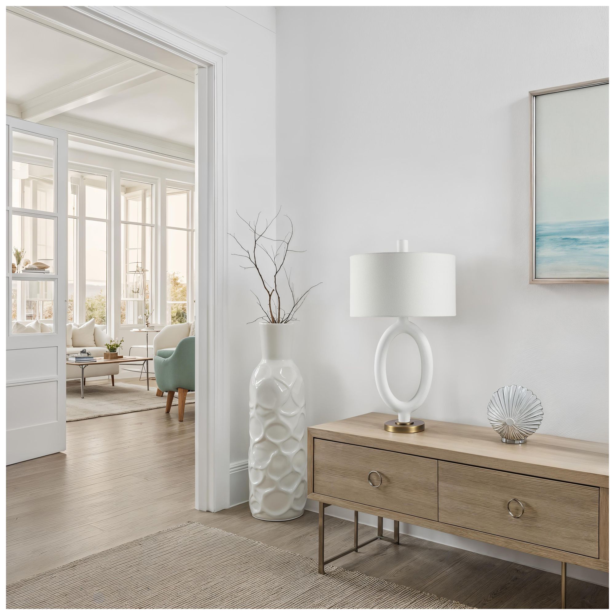 Image 4 Aeris 31.0" Height Table Lamps, White more views