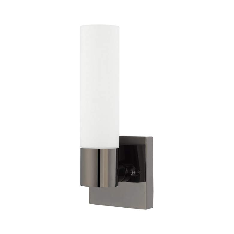 Image 3 Aero 1 Light Black Chrome ADA Wall Sconce more views