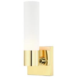Aero 1 Light Polished Brass ADA Wall Sconce