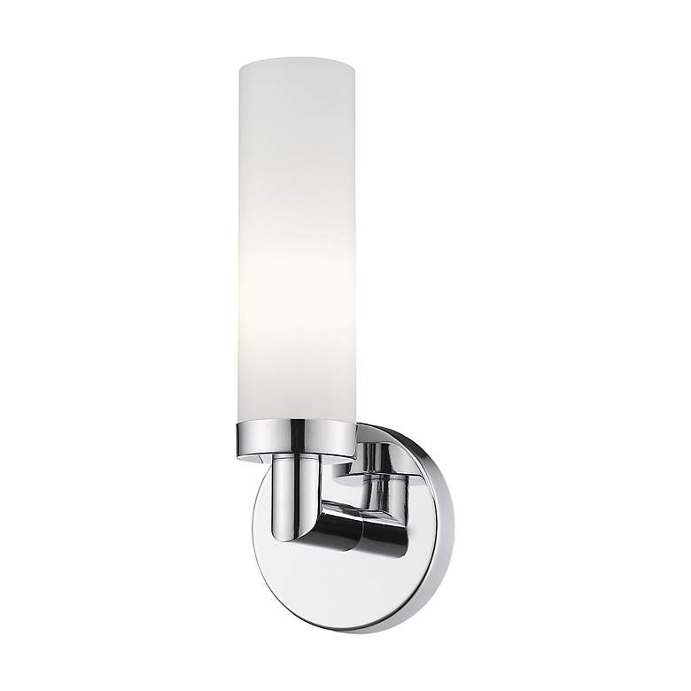 Image 7 Aero 1 Light Polished Chrome ADA Wall Sconce more views