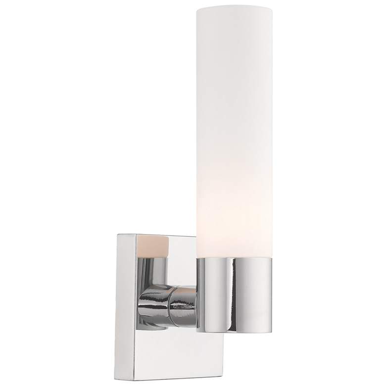 Image 1 Aero 1 Light Polished Chrome Wall Sconce
