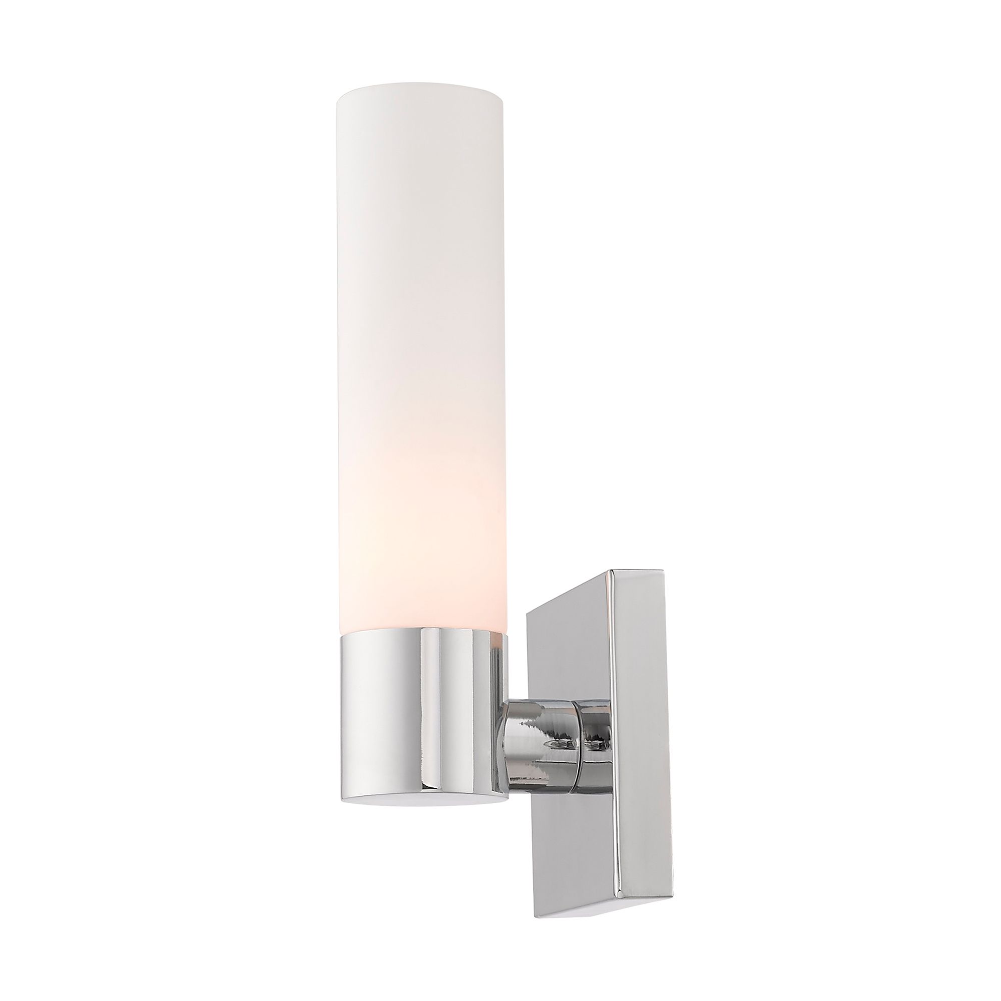 Aero 1 Light Polished Chrome Wall Sconce