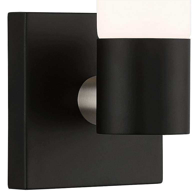 Image 3 Aero 11 1/4" High Black ADA Wall Sconce more views